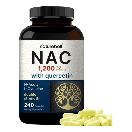 Suplemento Naturebell Nac 1200 Mg Con Quercetina 240 Cápsula