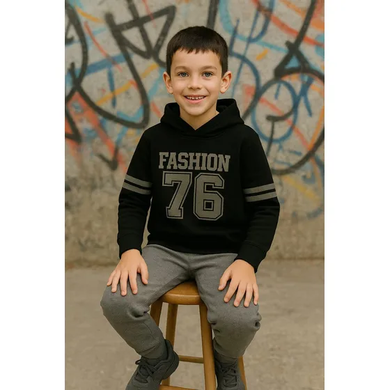 Buzo Capucha New Kids Niños Hasta Talle 16