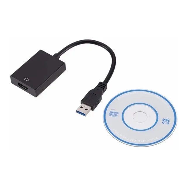 Adaptador Usb 3.0 A Hdmi/audio Y Video De Laptop A Televisor