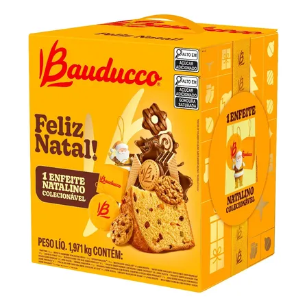 Cesta De Natal Bauducco P