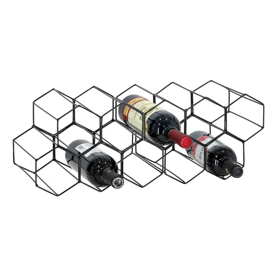Adega Mesa Empilhável Porta Garrafas Vinho Dia Dos Pais 2uni