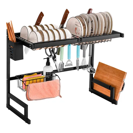 Escurridor De Vajilla De Acero Inoxidable 65x32x52cm