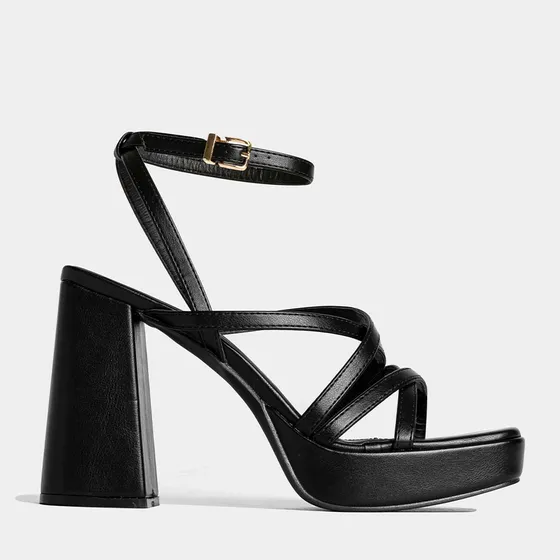 Sandalia Mujer Footloose Fch-cp049 (34-40) Lua Negro