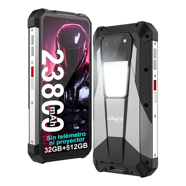 Teléfono Robusto Unihertz Tank 3 No Rangefinder 8849 32 Gb 512 Gb 6.79 Pantalla Grande Wi-fi 6 Mtk Dimension 8200 Ip68