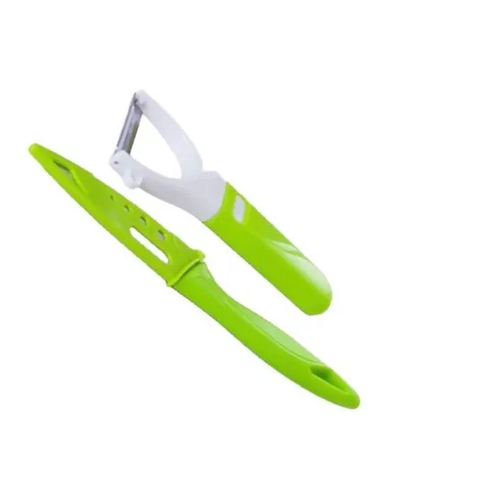 Cuchillo Y Pelador Papa Kitchen Set  Cocina Frutas Verdura