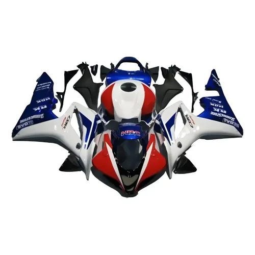 CBR600RR 2007-2008 年外装セット Kit Carenagem Cbr600rr Cbr 600rr 2007 2008 Branca E Azul