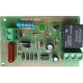 Kit 2 - Seletor Automático De Tensão 110/220v (trafo 3 Fios) Kit 2 - Seletor Automático De Tensão 110/220v (trafo 3 Fios)
