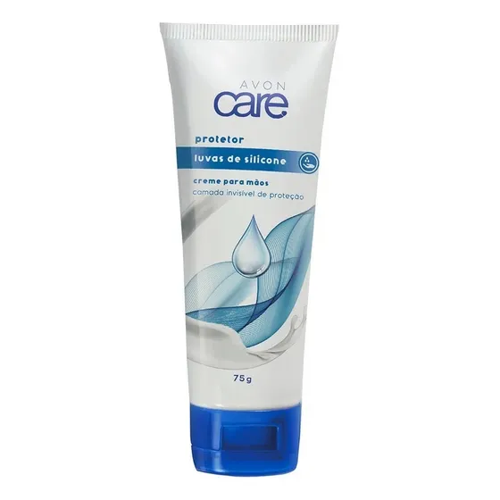Luvas De Silicone Creme Protetor Para Mãos Avon Care 75g