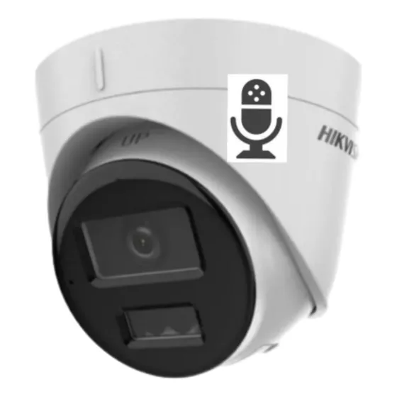 Camera Ip Hikvision Audio Ds-2cd1323g2-liu Hibrida 2mp 2.8mm