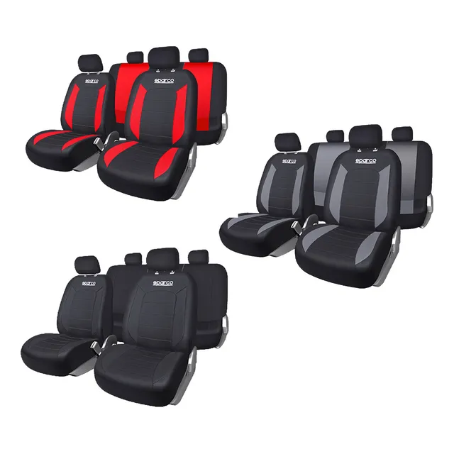 Fundas Cubre Asientos Autos Universal 9 Piezas Sparco