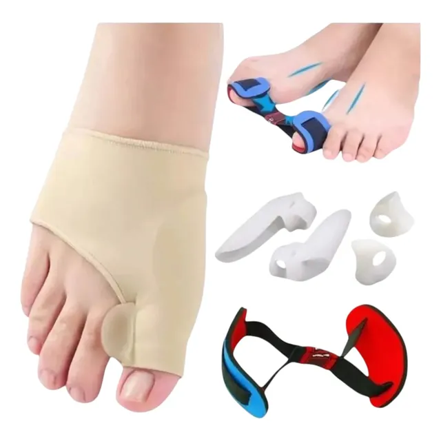 Set Herramientas De Cuidado Para Juanetes Hallux Valgus X 7 