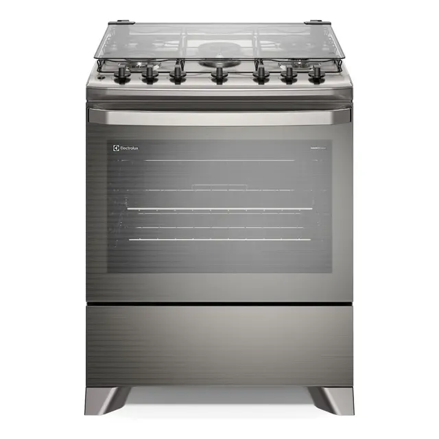 Fogão De Chão Experience Fe5tc 5 Bocas 108.9l Prateado Electrolux