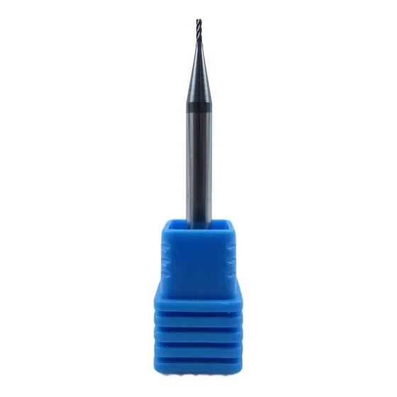 Fresa Topo Metal Duro 1mm 4 Cortes Com Cobertura Tialn