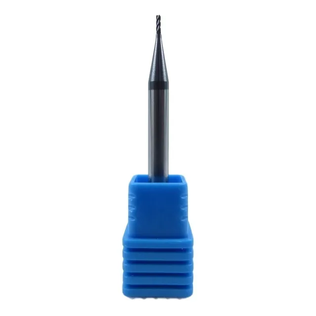 Fresa Topo Metal Duro 1mm 4 Cortes Com Cobertura Tialn