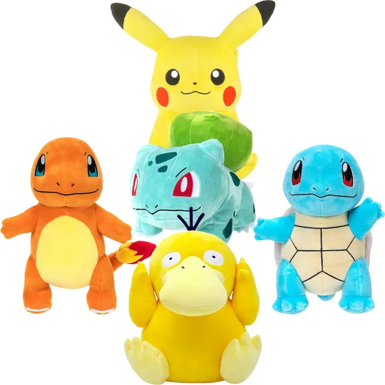 Peluches Kawaii Pokémon Regalos Muñeca Niño Juguete 5pcs