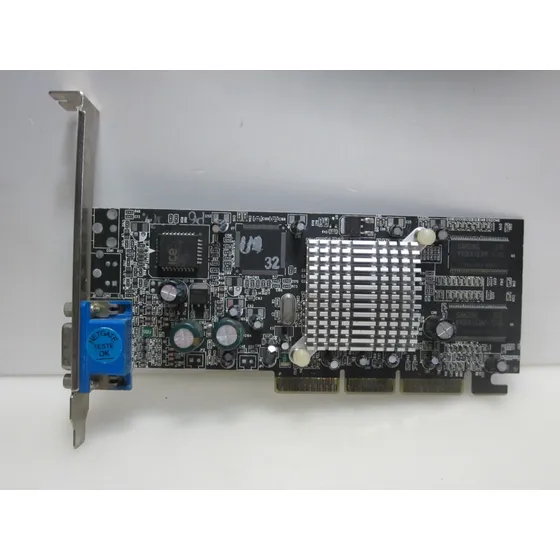 Placa De Vídeo Netgate Nvga32m-v2 32mb Agp Funcionando