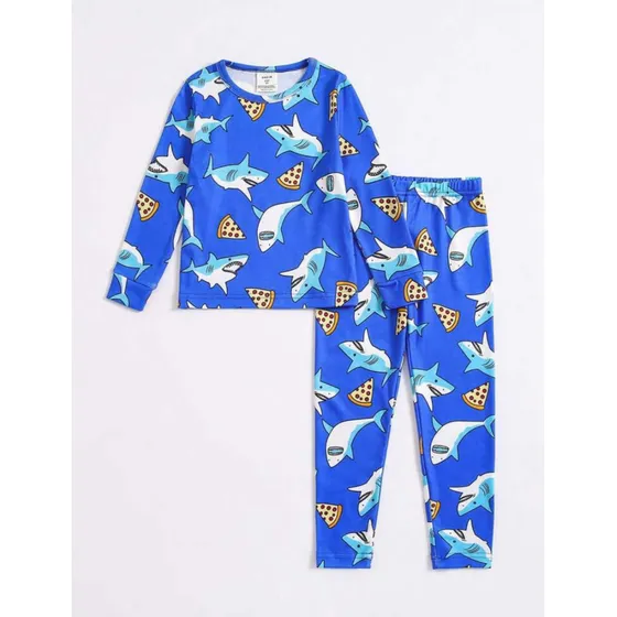 Pijamas Para Niños Importadas Pantalón Conjunto De Dormir