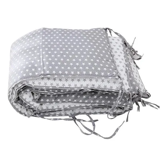 Protector De Cama Para Cuna De Bebé, De Algodón, Con Los Lad