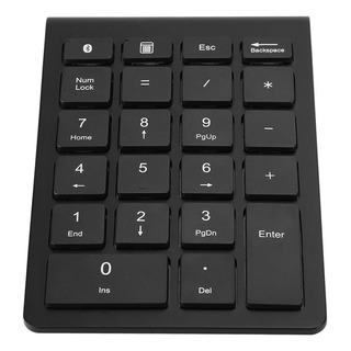 Mini Teclado Numérico Sem Fio Bluetooth De 22 Teclas, Pequen Mini Teclado Numérico Sem Fio Bluetooth De 22 Teclas, Pequen