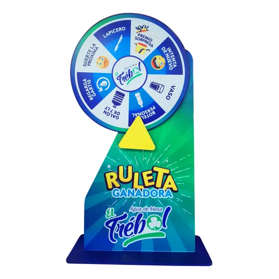 Ruleta Publicitaria Especial Gigante Ruleta De La Suerte