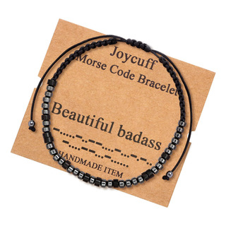 Joycuff Pulseras De Código Morse Para Mejor Amiga, Hermana, Joycuff Pulseras De Código Morse Para Mejor Amiga, Hermana,