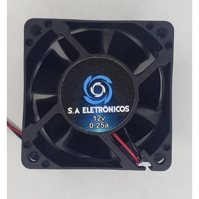 Kit 24 Peças Cooler Com Rolamento 60x60x25 60mm 12v 0,25a