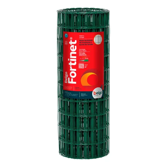 Tela Belgo Fortinet 5x10 2,50mm | 1,00 X 5 M