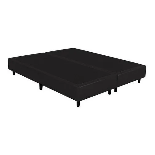 Base Sommier Tapizado Ecocuero 2x2mts Reforzado Envio Gratis