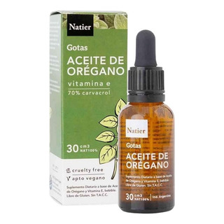 Aceite Esencial De Oregano Natier 30ml 70% Timol Y Carvacrol Aceite Esencial De Oregano Natier 30ml 70% Timol Y Carvacrol