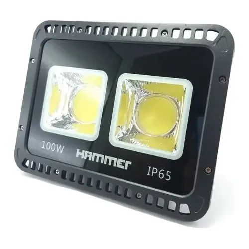 Reflector Led 100w Tg09 85-277v 100lm/w 6500k Hammer