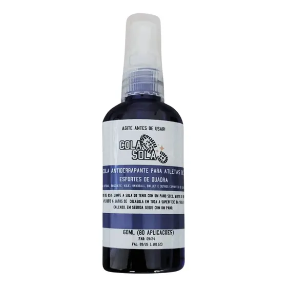 Cola Solas Antiderrapante Para Atleta De Esportes De Quadra