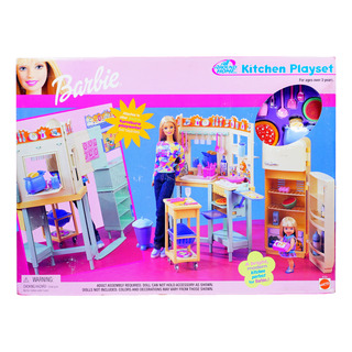 Barbie All Around Home Kitchen Playset 2000 Edition Msi Barbie All Around Home Kitchen Playset 2000 Edition Msi