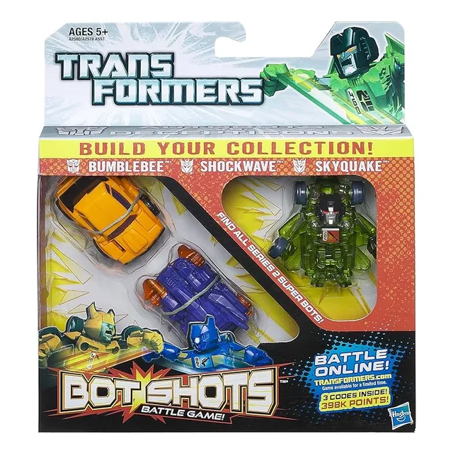 Transformers Autobots Shots Bumblebee/shockwave/skyquake