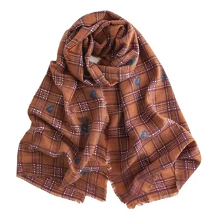 Bufanda A Cuadros Que Combina Con Todo, Moda Retro, Chal Bufanda A Cuadros Que Combina Con Todo, Moda Retro, Chal
