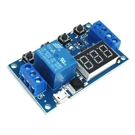 Relé Temporizador Digital Ajustável Timer P/ Chocadeira