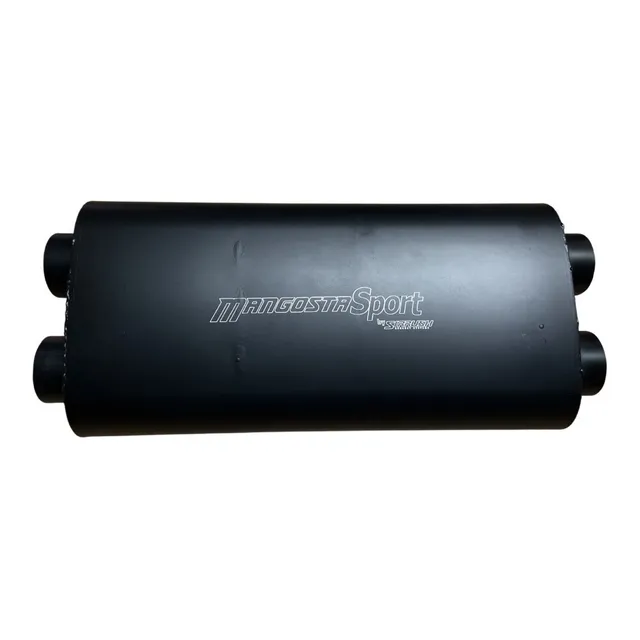 Mofle Deportivo Mangosta Sirrush Oval 9x4, Dual-dual 24l-2.5