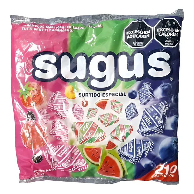 Sugus Sabores Surtido Especial Caramelos Masticables 700 Gr