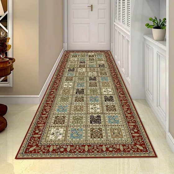 Alfombra Pasillo Tradicional Para Cocina Pasaje Larga Tapete