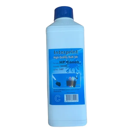 Tinta Cartucho Para Impresora Hp 1 Litro Azul Blue