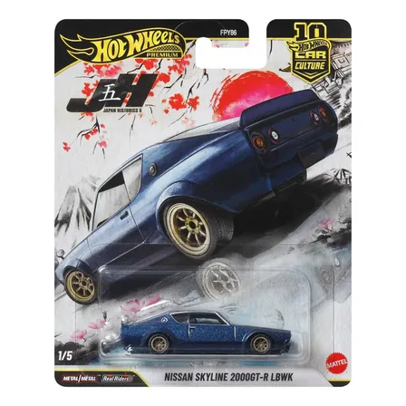 Auto Nissan Skyline 2000gt-r Lbwk Azul Hot Wheels