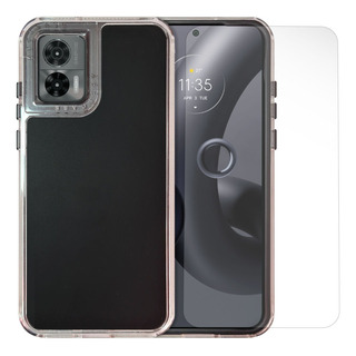 Funda Rainbow Paint Uso Rudo Moto Edge 30 Neo +mica Hidrogel Funda Rainbow Paint Uso Rudo Moto Edge 30 Neo +mica Hidrogel