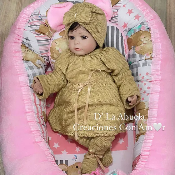 Conjunto Bata Primavera.tejido 100% Antialérgico !primer Día