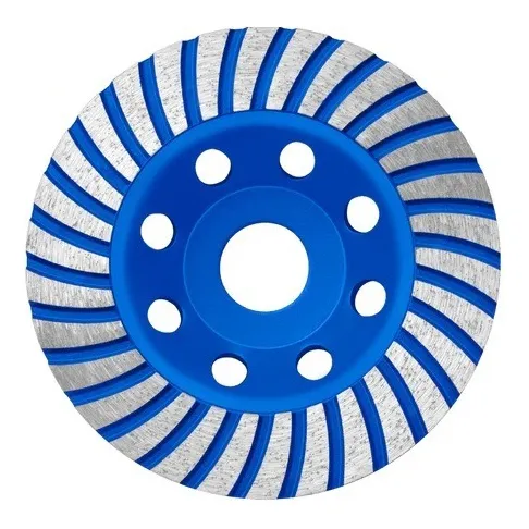 Disco Copa Diamantado Segmentado Turbo 4 1/2 Marca Wadfow