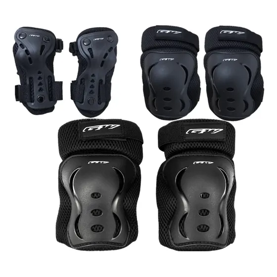 Kit Protectores Niños Bicicleta Patinaje Patineta Codera