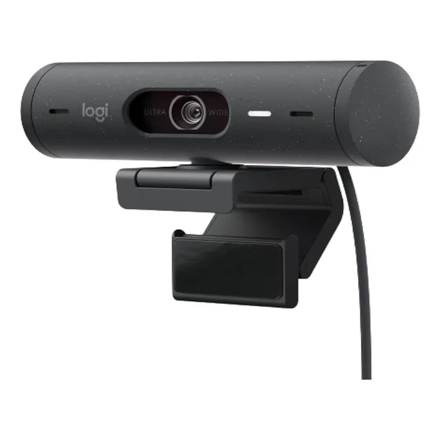 Camara Logitech Brio 500 Fhd 1080p Usb-c Black (960-001412)