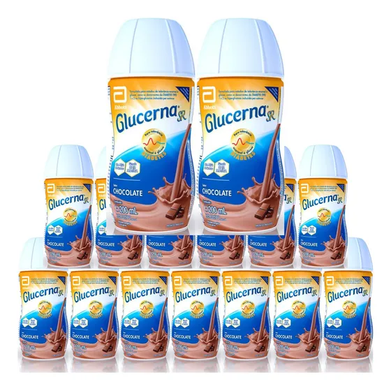 Glucerna Sr Kit 24x200ml Chocolate Suplemento Envio 24 Horas