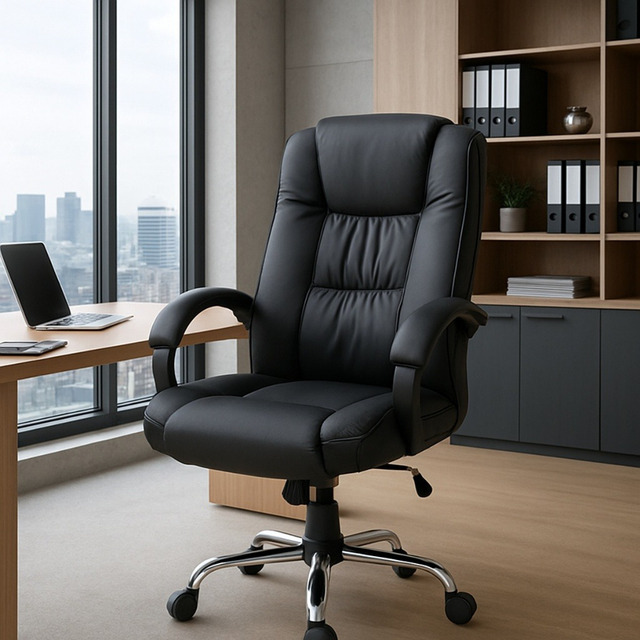 Cadeira Executiva Presidente Ergonômica Reclinável Luxuosa Cadeira Executiva Presidente Ergonômica Reclinável Luxuosa