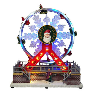 Rueda De La Fortuna Giratoria De Navidad Musical Brillante Rueda De La Fortuna Giratoria De Navidad Musical Brillante