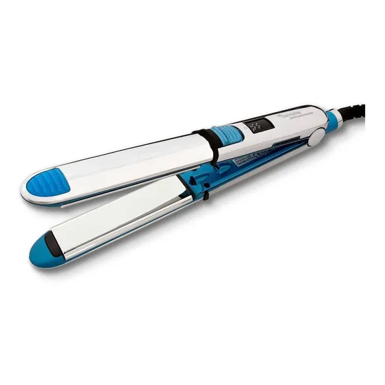 Chapinha de cabelo Dermylife Nano Titanium Pro 750 - 2 em 1 prata e azul 127/220V