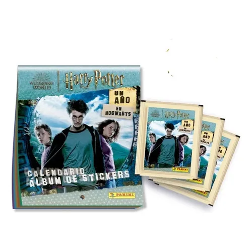 Álbum de Harry Potter: 1 ano em Hogwarts + 10 envelopes Panini 2023